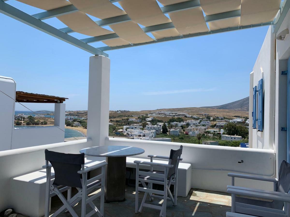 Aiolos Home With Private Veranda And Amazing Sea Views, Paros Piso Livadi Exterior foto
